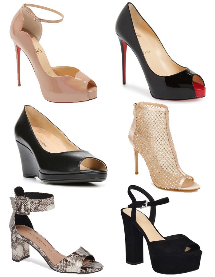 Peep Toe Heels