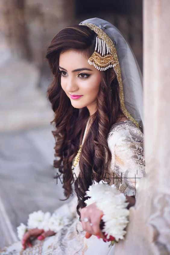 Latest Pakistani Bridal Hairstyles Wedding Trends 2024 - Top 100+-gemektower.com.vn