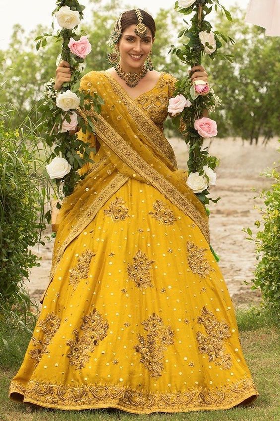 Yellow Lehenga