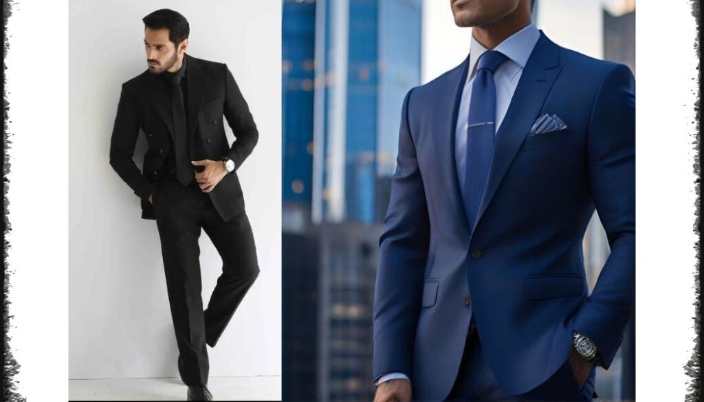 Monochrome Formal Attire Men