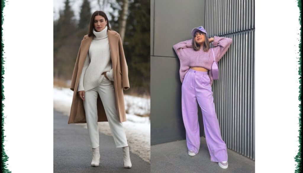 Monochrome Outfit Females