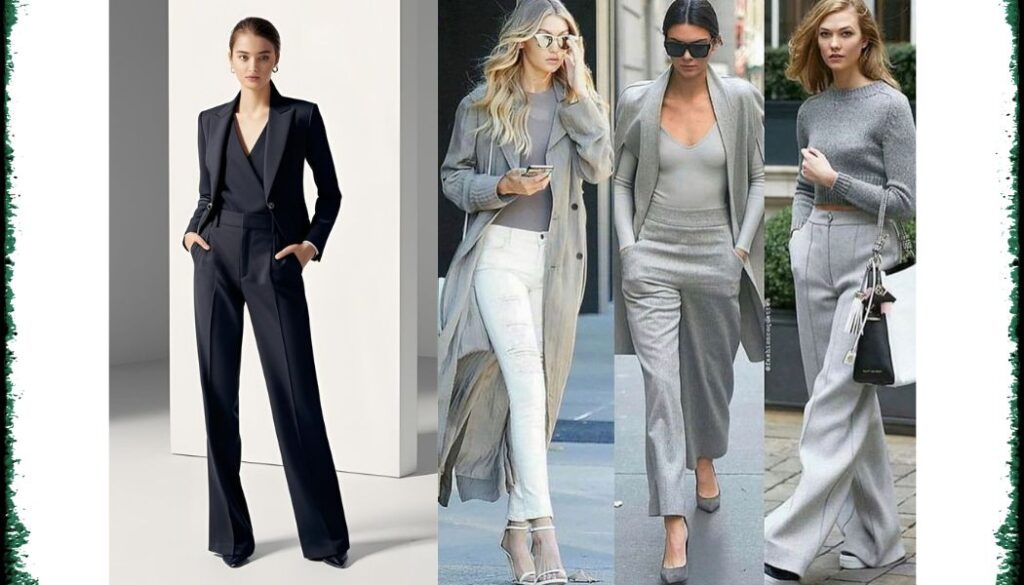 Monochrome Outfit Females